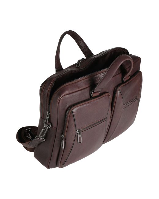 Borsa A Mano di Piquadro in Brown da Uomo