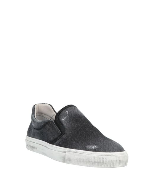 Jacob Cohen Black Sneakers Cotton for men