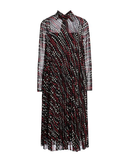 RED Valentino Black Midi Dress