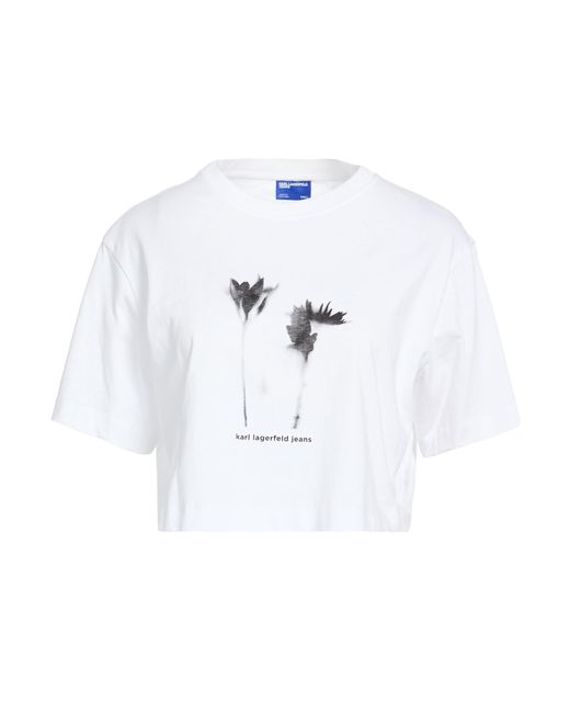 Karl Lagerfeld White T-Shirts