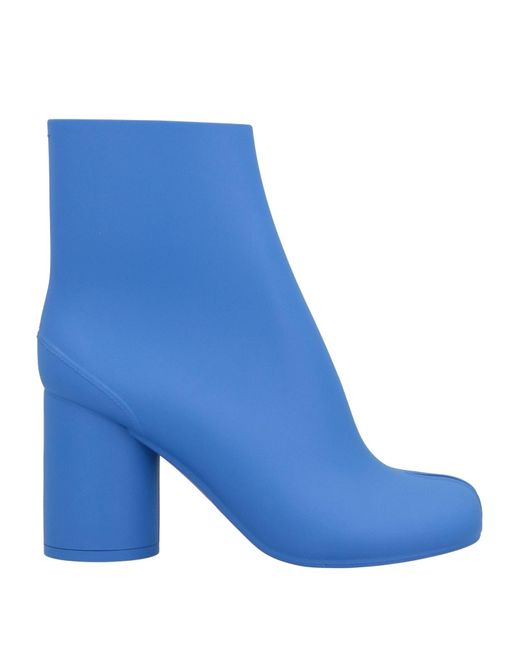 Maison Margiela Blue Ankle Boots