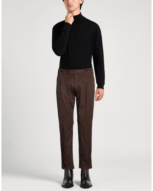 Berwich Brown Pants for men