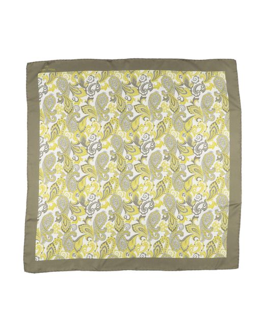 Cesare Attolini Metallic Scarf Silk for men