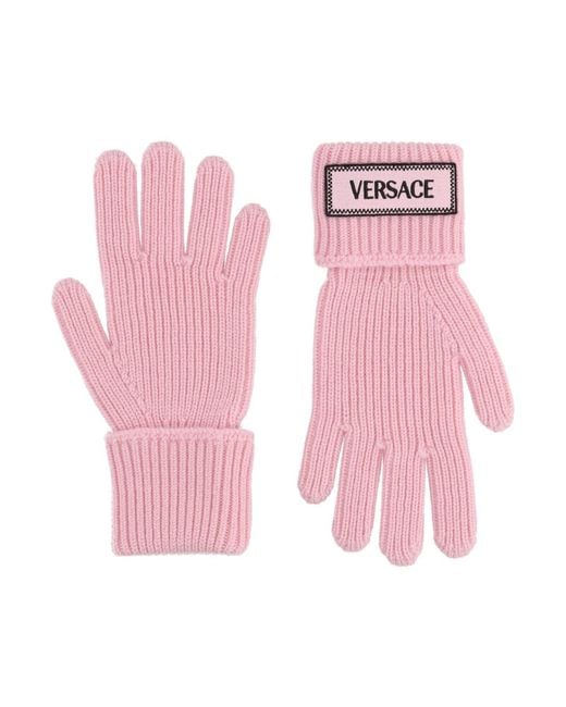 Versace Pink Handschuhe