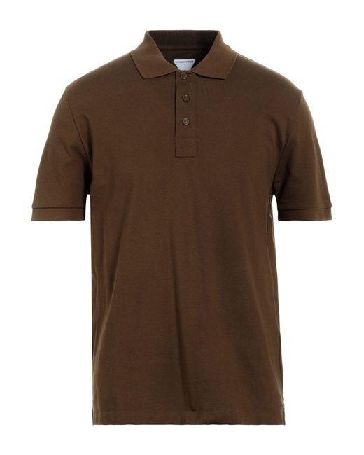 Bottega Veneta Brown Polo Shirt for men