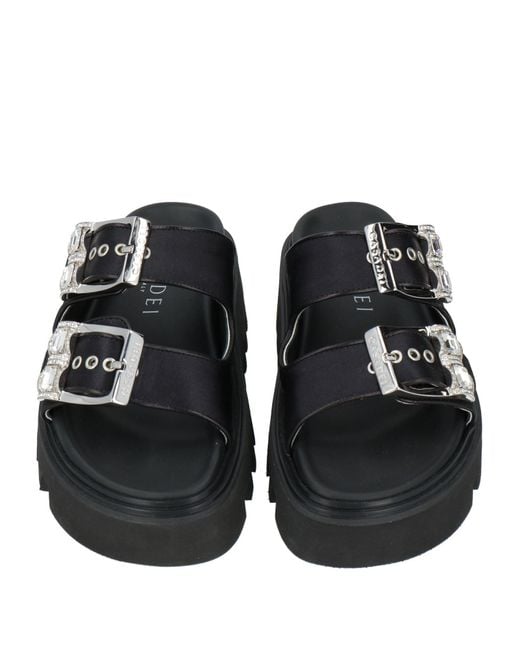 Casadei Black Sandale
