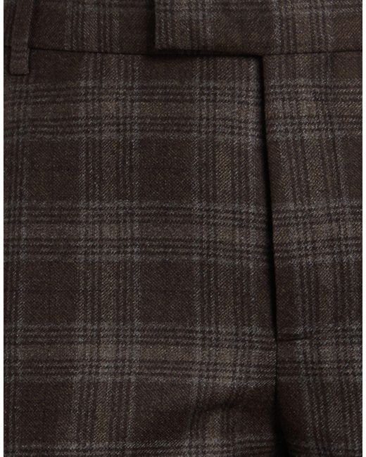 Etro Black Dark Pants Wool for men