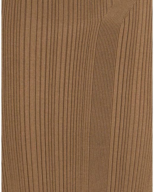 MAX&Co. Brown Cream Sweater Wool, Polyamide
