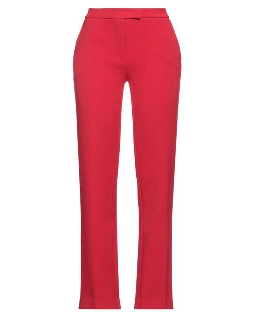 Pantalon DOUBLE C en coloris Red