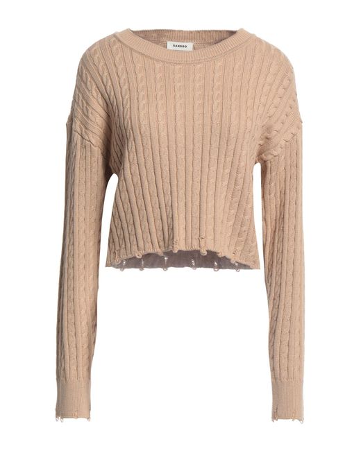 Pullover Sandro de color Natural