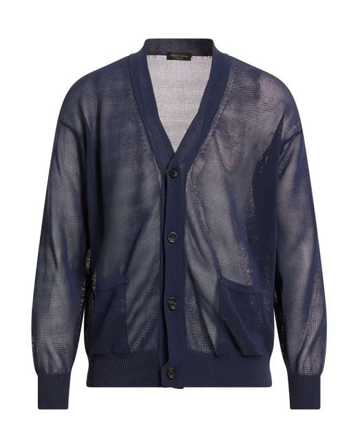 Roberto Collina Blue Cardigans for men