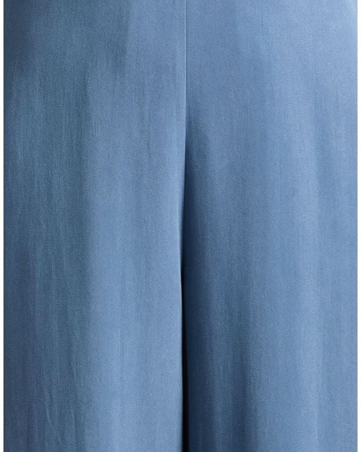 Thinking Mu Blue Jumpsuit Lyocell