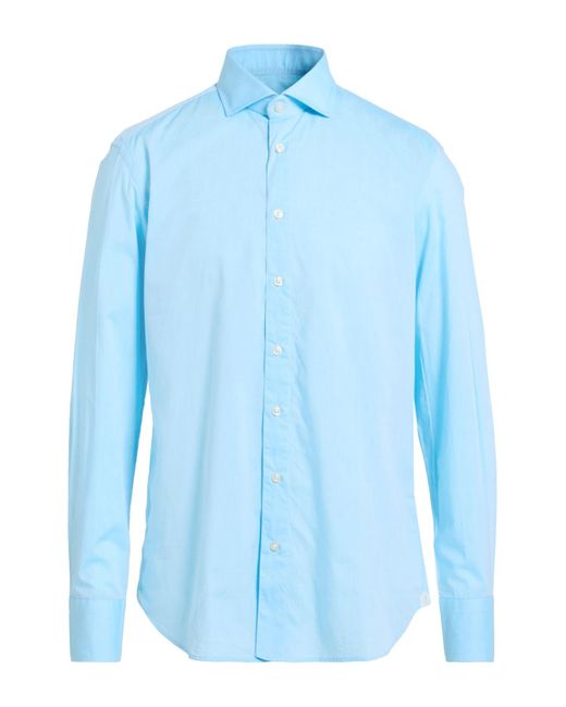 BASTONCINO Blue Shirts for men