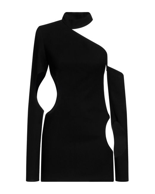Robe asymetrique Monot en coloris Black