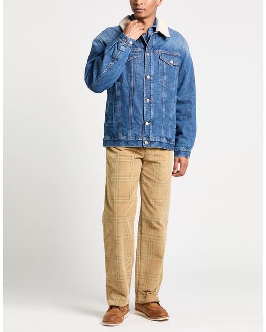 Isabel Marant Blue Denim Outerwear Cotton for men