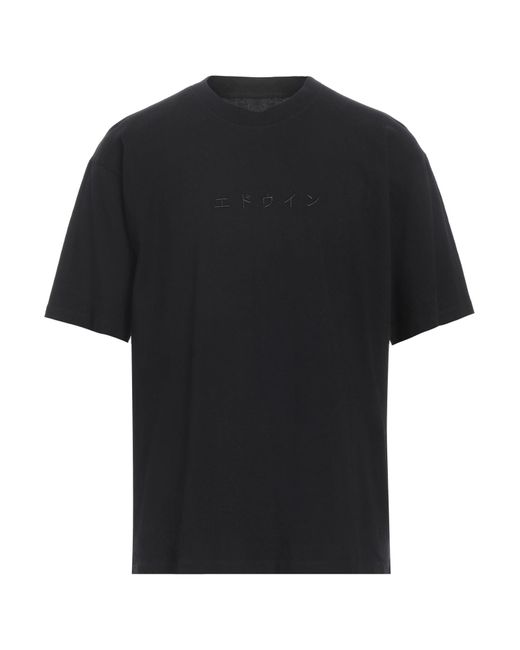 Edwin Black T-shirt for men
