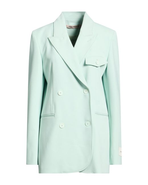 hinnominate Green Blazer Polyester, Elastane