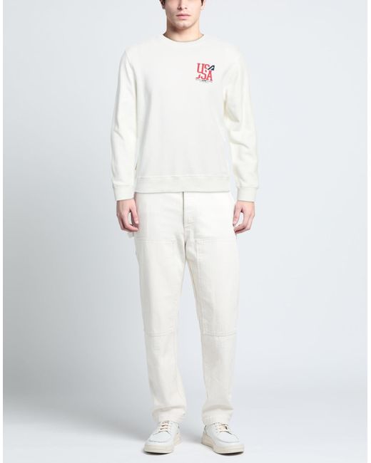 Autry White Sweatshirt for men