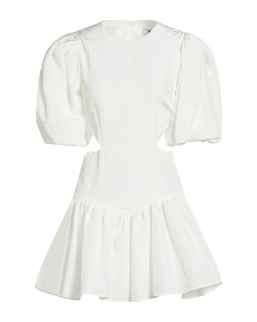 MSGM White Mini-Kleid