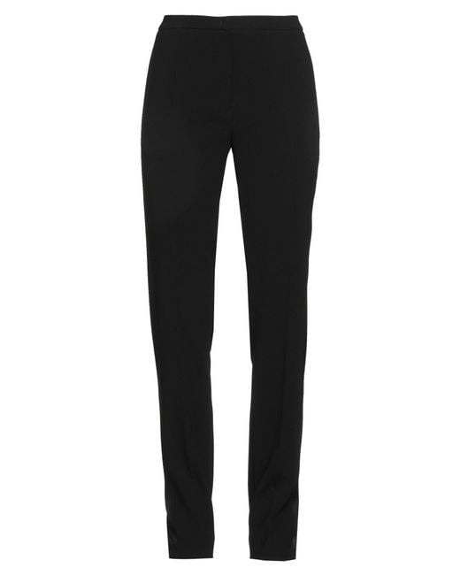 Paule Ka Black Pants Triacetate, Polyester