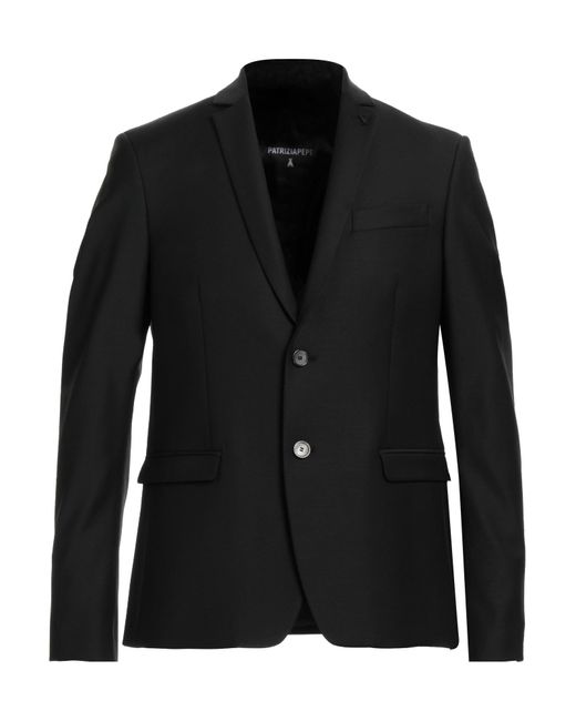 Patrizia Pepe Black Suit Jacket for men