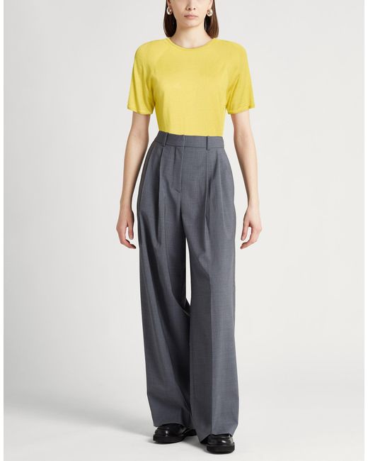 Gentry Portofino Yellow Sweater Cashmere, Silk