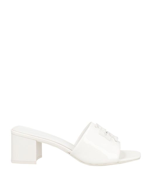 Tory Burch White Sandals