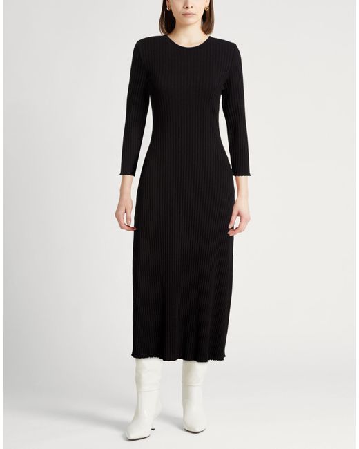 Vince Black Midi Dresses