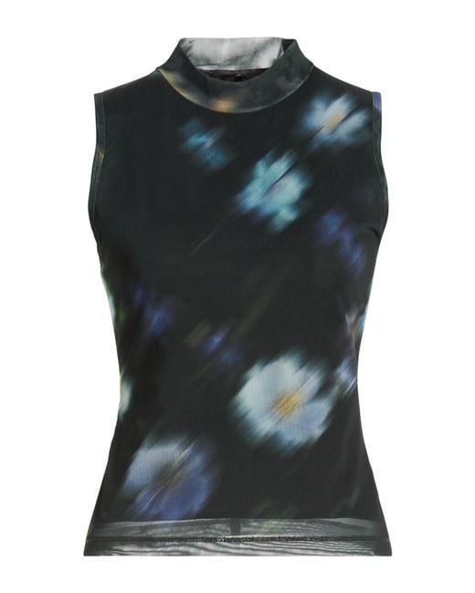 Rag & Bone Green T-Shirt Polyester, Elastane