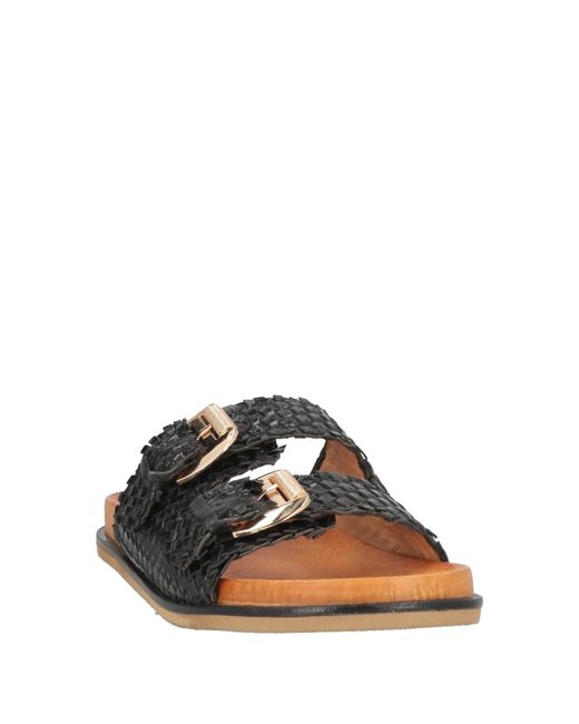 Nila & Nila Black Sandals