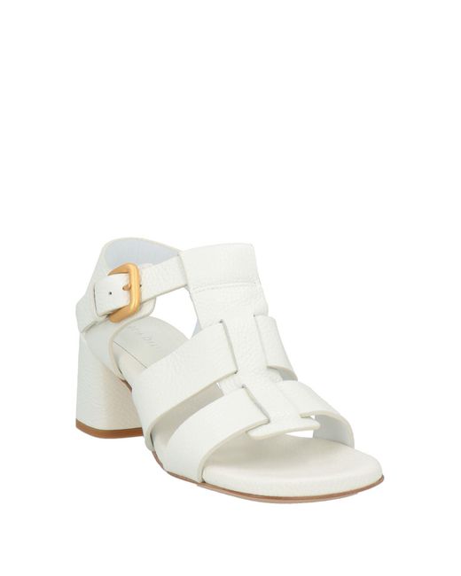 Mara Bini White Sandals