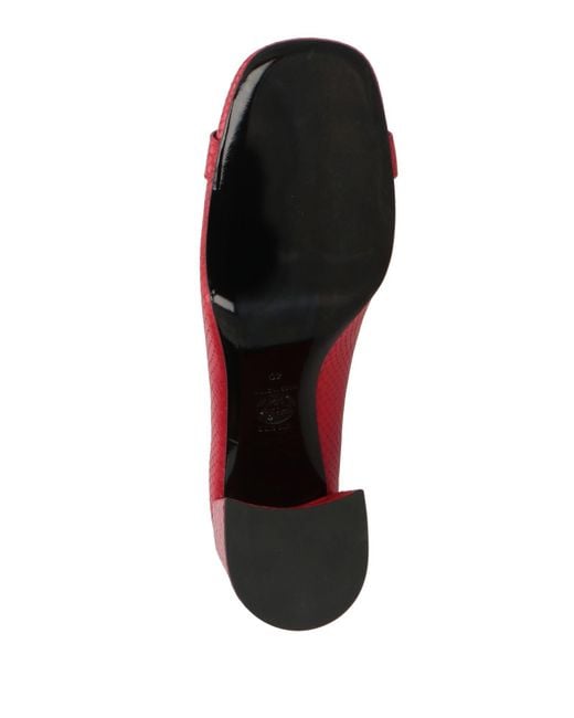 Versace Red Pumps