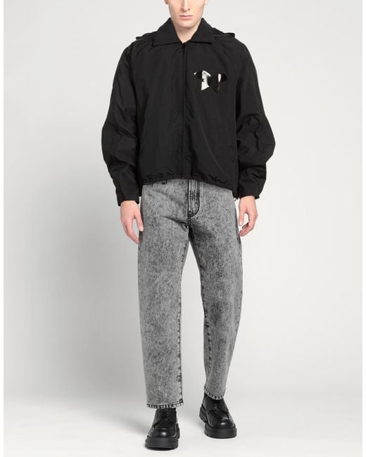 Bluemarble Black Jacket Nylon for men