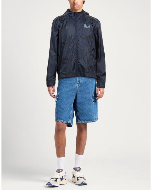 EA7 Blue Jackets for men