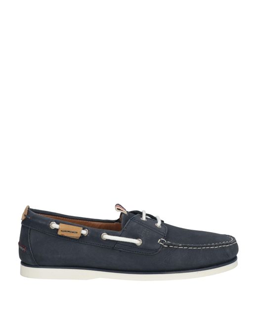 Harmont & Blaine Blue Midnight Loafers Leather for men