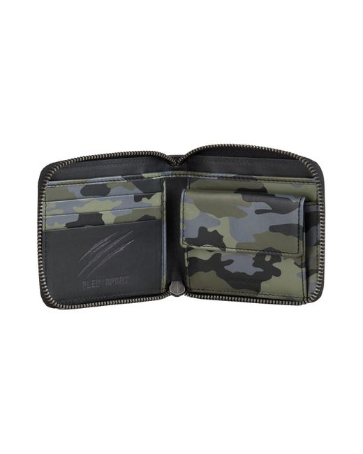 Philipp Plein Black Wallet for men