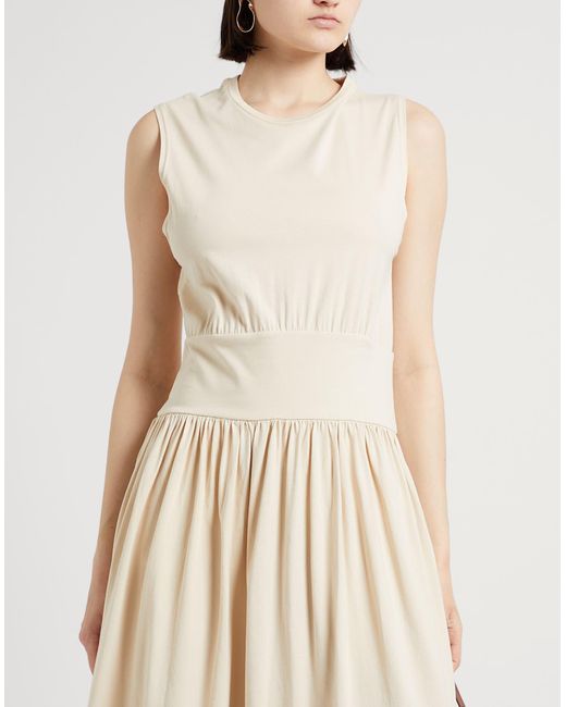 Totême  White Maxi-Kleid