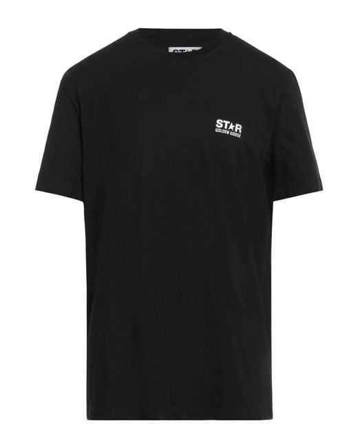 Golden Goose Deluxe Brand Black T-shirt for men