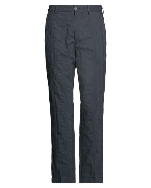 Messagerie Blue Pants Cotton, Polyester for men