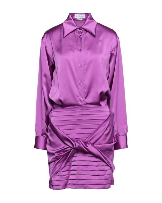 CINQRUE Purple Mini Dress