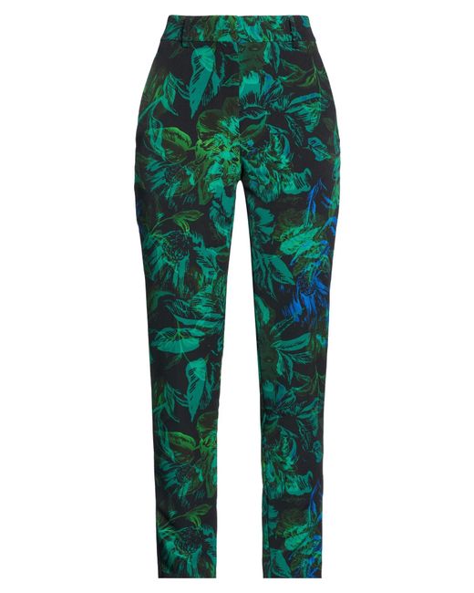 Iceberg Green Pants Polyester, Elastane, Viscose