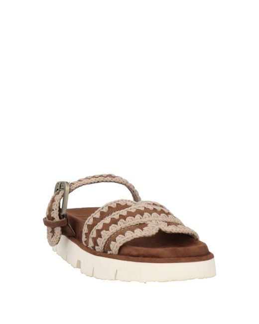Mou Brown Sandals