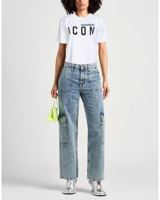 DSquared² White T-Shirt Cotton