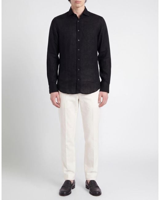 Stenstroms Blue Shirt Linen for men