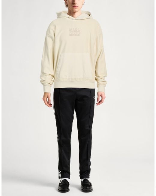 Napapijri Natural Ivory Sweatshirt Cotton for men