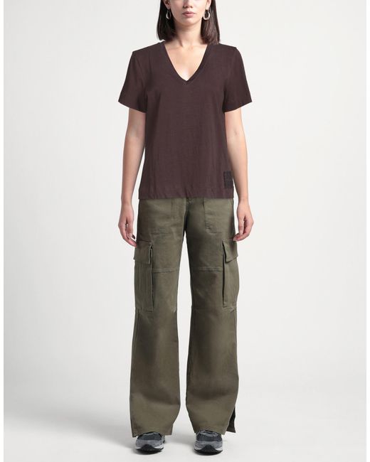 ALESSIA SANTI Brown T-Shirt