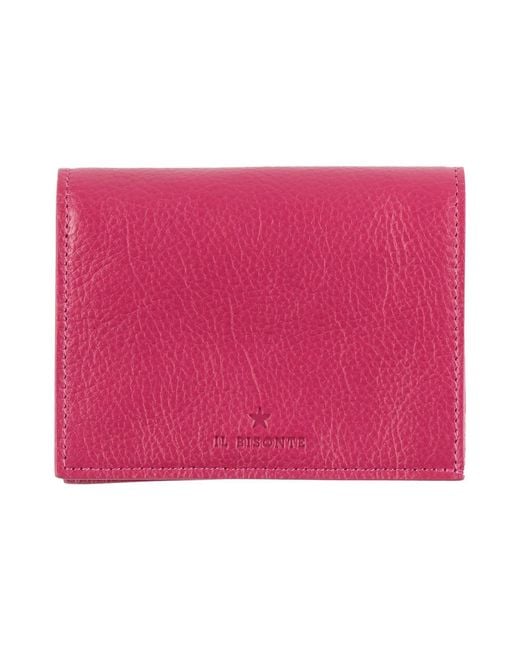 Il Bisonte Pink Wallet
