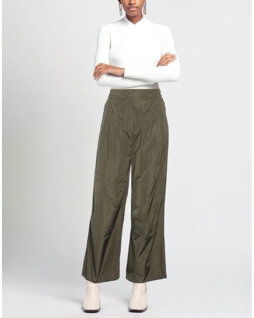 Moncler Gray Pants Polyester