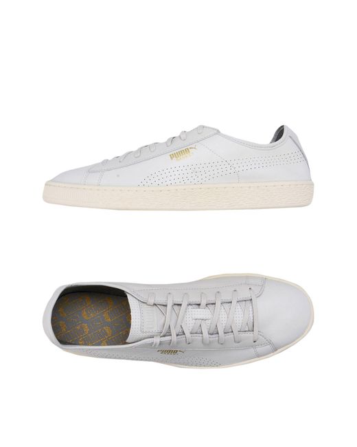 PUMA White Low-tops & Sneakers for men