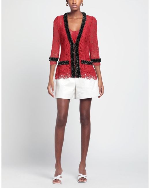 Dolce & Gabbana Red Twin Set
